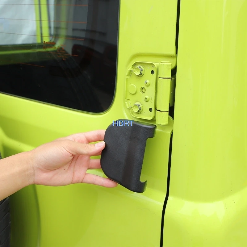 For Suzuki Jimny Sierra/K‑Car JB74 JB64 2019 + Car Style Rear Door Tail Gate Hinge Shell Cover Protector Decoration Accessories