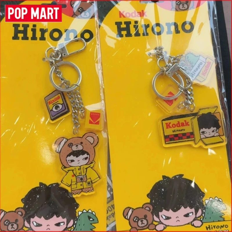 New Pop Mart Hirono Kodak Series Keychain Cartoon Decor Toys Doll