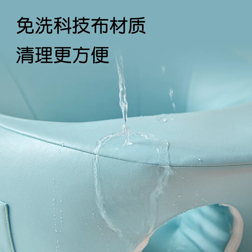 Infant Child Study Chair Baby Waterproof Technology Cloth, Newborn Sitting Device Anti Fall Small Sofa Multi Functional Meal