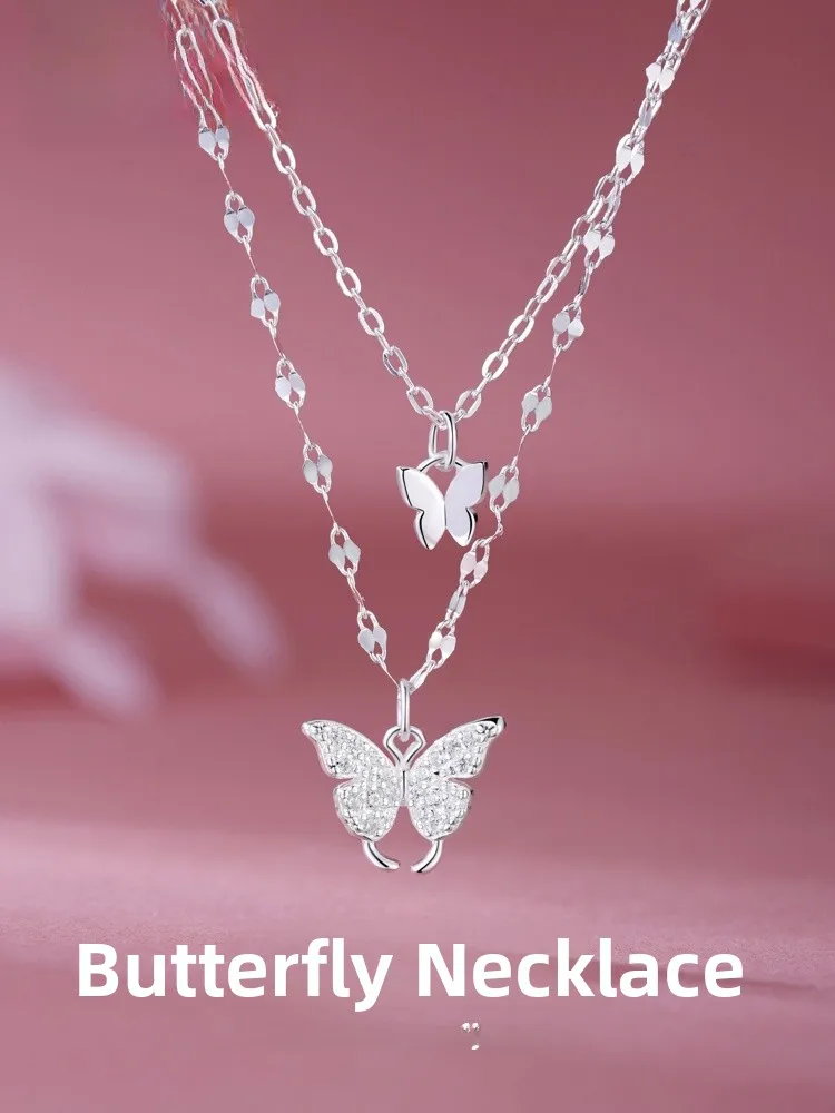 design-990-pure-silver-double-layer-necklace-for-ladies-elegant-choker-necklace-out-new-2026-rotai-old-silver