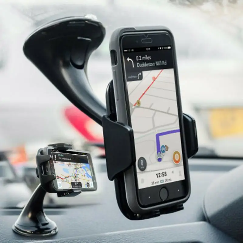 Car Sucker Mount Bracket GPS auto Phone Holder Stand for Kia ProCeed Optima K900 Sportage Sorento Sedona Avante Sonata Santafe view 5