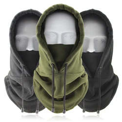 Winter Warm Full Face Mask Fleece Caps Windproof Balaclava Neck Warmer Sports Ski Mask Motorcycle Cycling Neck Warmer Helmet Hat