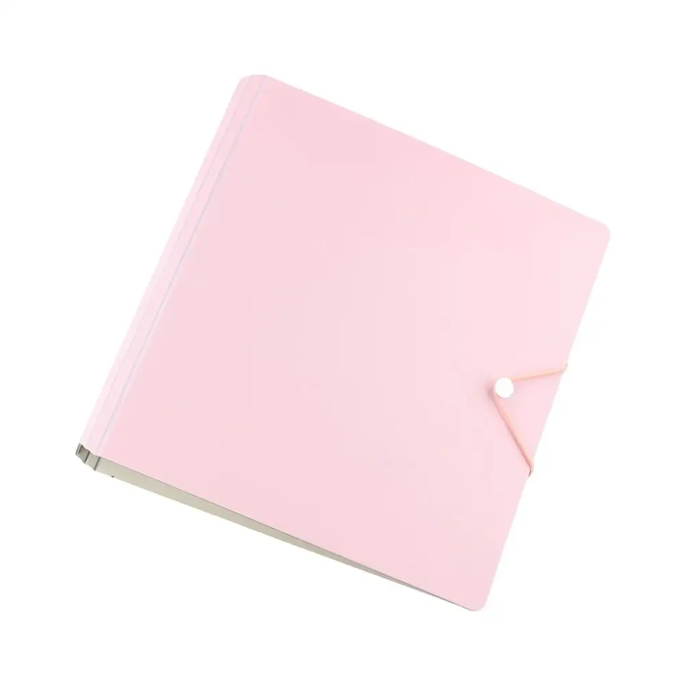 A5 Photocard Collecting Candy Color with Baffle Plate Photocard Binder Four-box Grid Kawaii Kpop Idol Photo Album