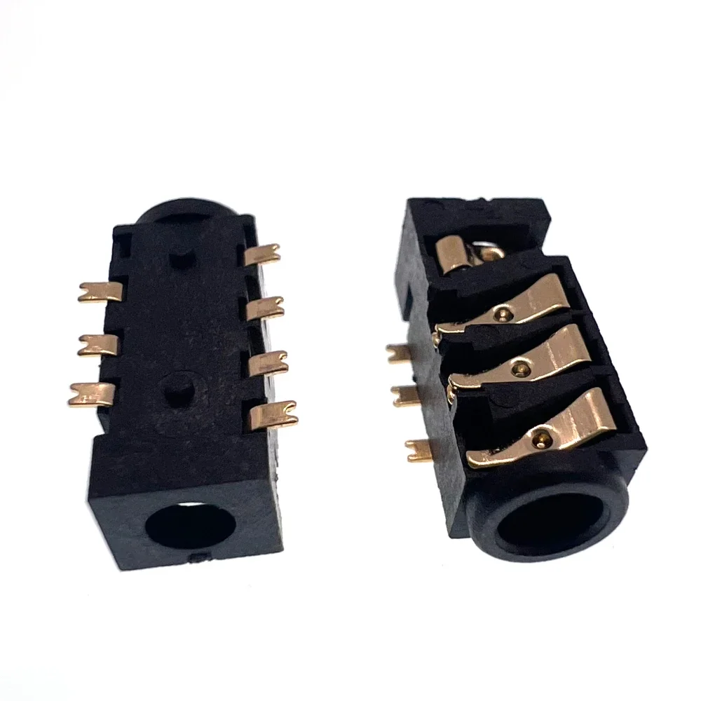 10Pcs Pj-393 Gold-Plated 383 Eight-Foot 7 Foot ,Section4 Smd 7Pin 3.5Mm Headphone Jack Audio Jack
