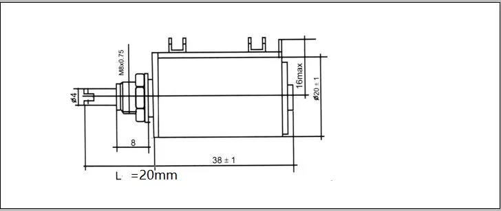 Wxd3-13-2w 10K Precision Multi Turn Potentiometer Sliding Rheostat 2w-103 with Knob Cap