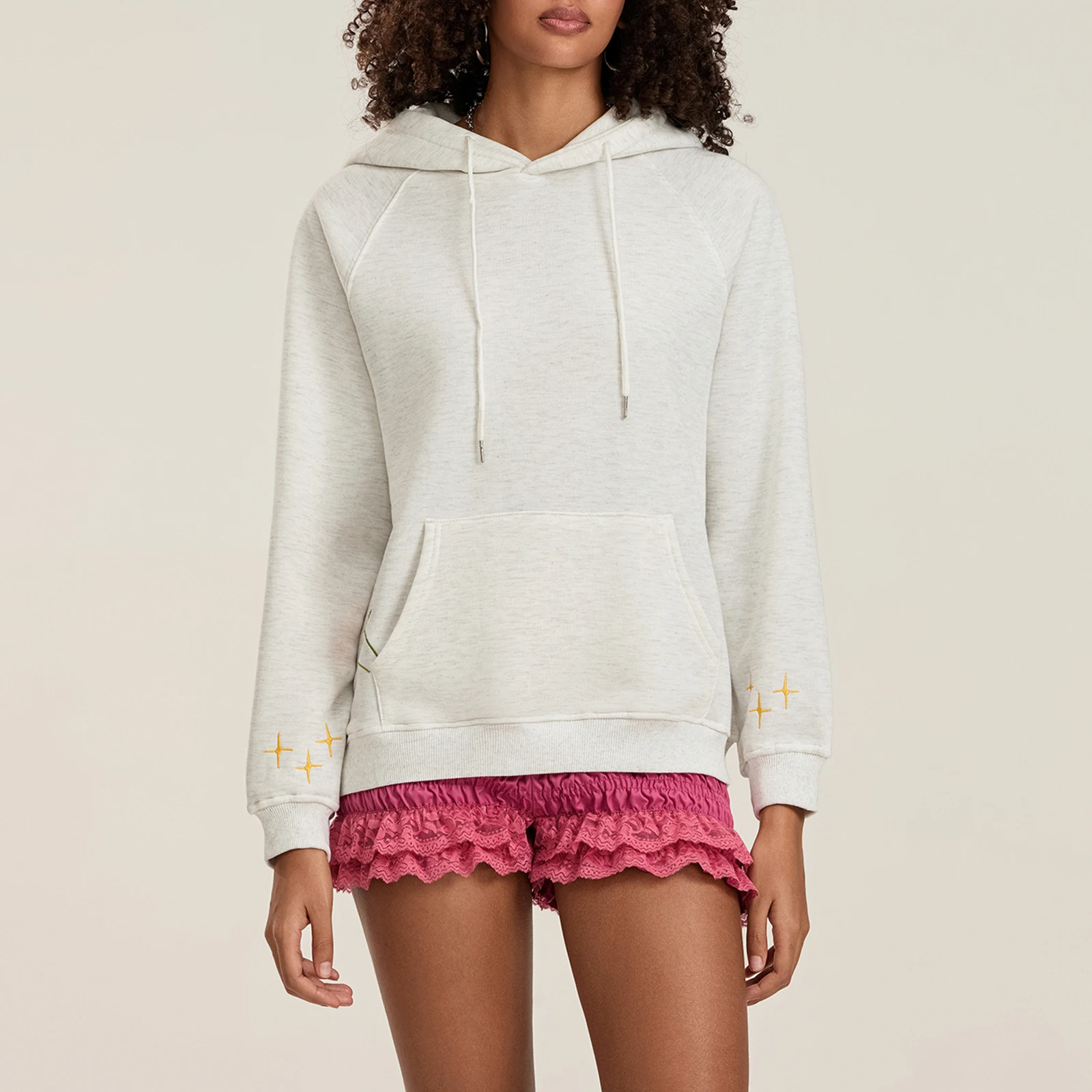 

Women Cute Graphic Oversized Hoodies Y2k Flower Print Loose Hooded Sweatshirt Vintage Floral Pullover Top Streetwear d16