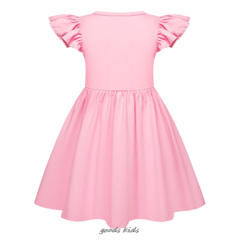 Adorável Kuromi Melody Baby Girl Dress, roupas infantis, traje cosplay, manga infantil, vestido casual mais bolsa pequena, presentes de aniversário