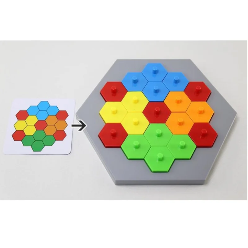 몬테소리 퍼즐 체스 보드 멀티 플레이어 조기 교육 장난감 퍼즐 게임 파티 세트 가족 어린이 크리스마스 선물