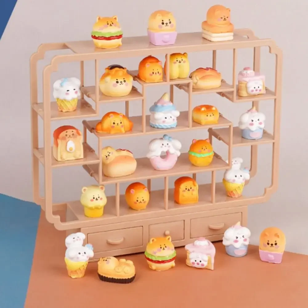 New Mini Dollhouse Miniature Bogu DIY Multistyles Furniture Model Display Stand Storage Rack