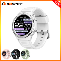 Original KOSPET TANK S1 Smartwatch 1.3 Inch AMOLED Display 12 Day Battery Life 5ATM Waterproof Bluetooth Answer Call Wrist Watch