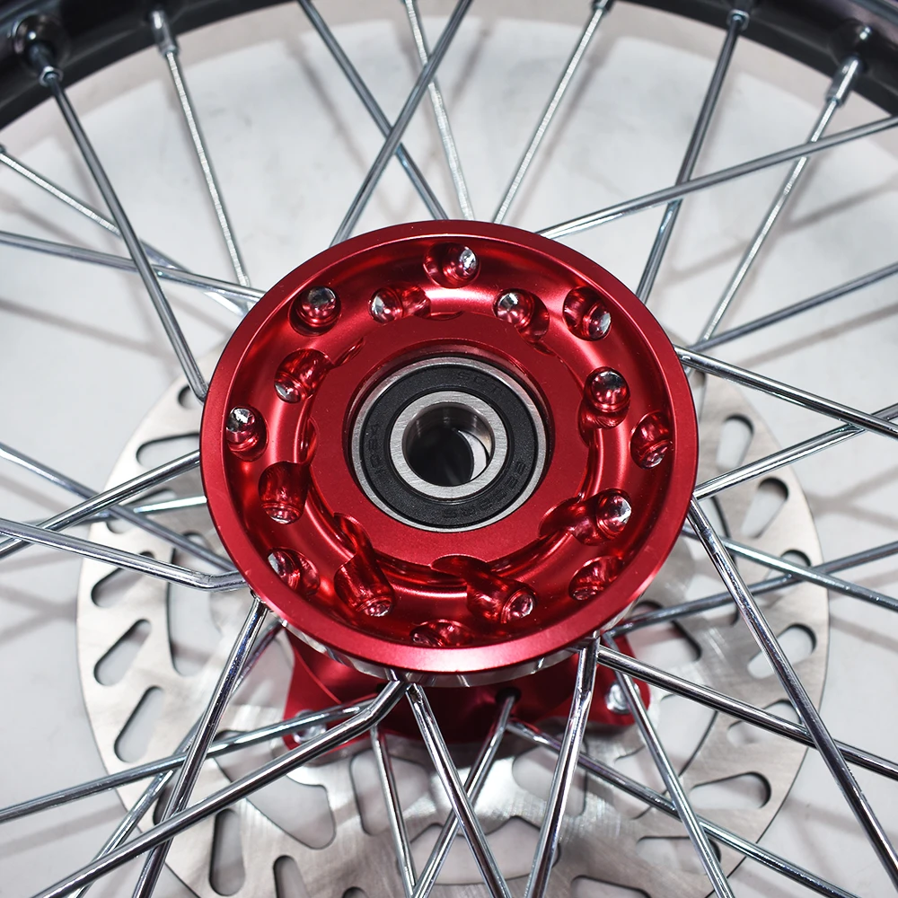 Front 1.40-14 inch Rear 1.85-12 inch Rims #428 sprocket 190MM Disc Brake For KLX CRF Kayo BSE Dirt Pit Bike Motorcycle