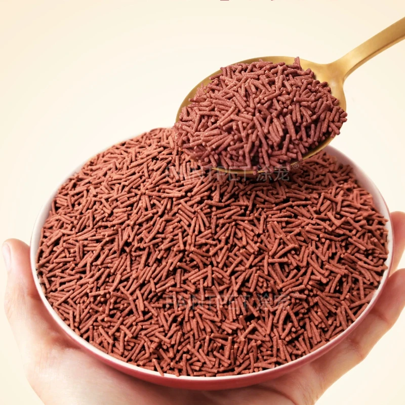 PAINTPET Bio-Mimetic Bloodworm Fish Food, Slow Sinking Protein Pellets for Tropical Fish, Universal Diet for Guppy, Tetra, Betta view 4
