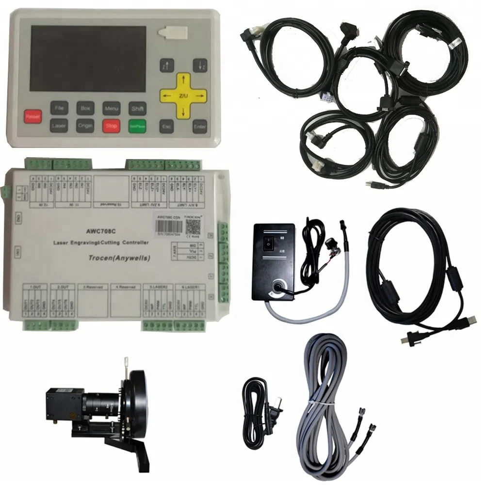 TLF Trocen AWC708C Lite Plus Sistema di controllo taglio versione LED e CCD per macchina da taglio Co2