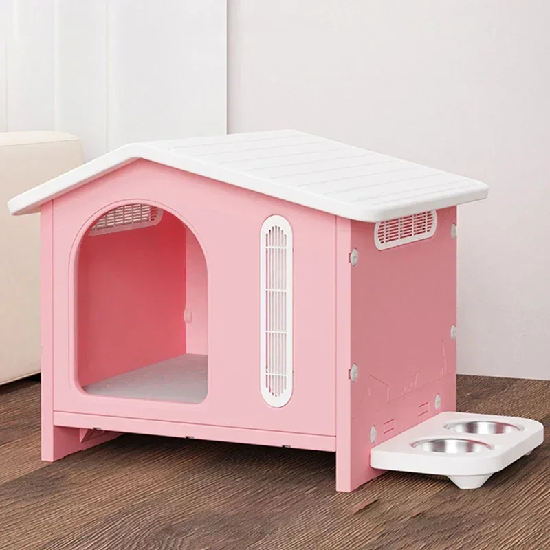 

Playpen Tiny Dog House Kennell Cages Large Littlest Pet Shop Dog House for Small Dogs Indoor Niche Pour Chien Dog Furniture Fg23