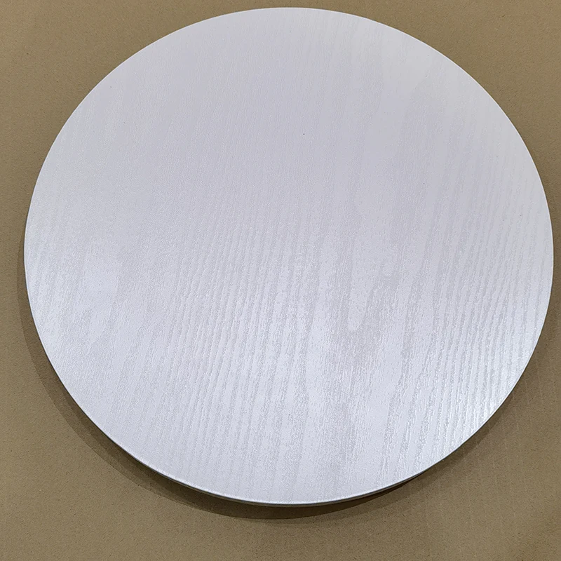 MDF 30/40/50/60CM Nut Brown or White Color Lazy Susan Packing Turntable Round Table Swivel Plate Show Base for Boncai Shooting