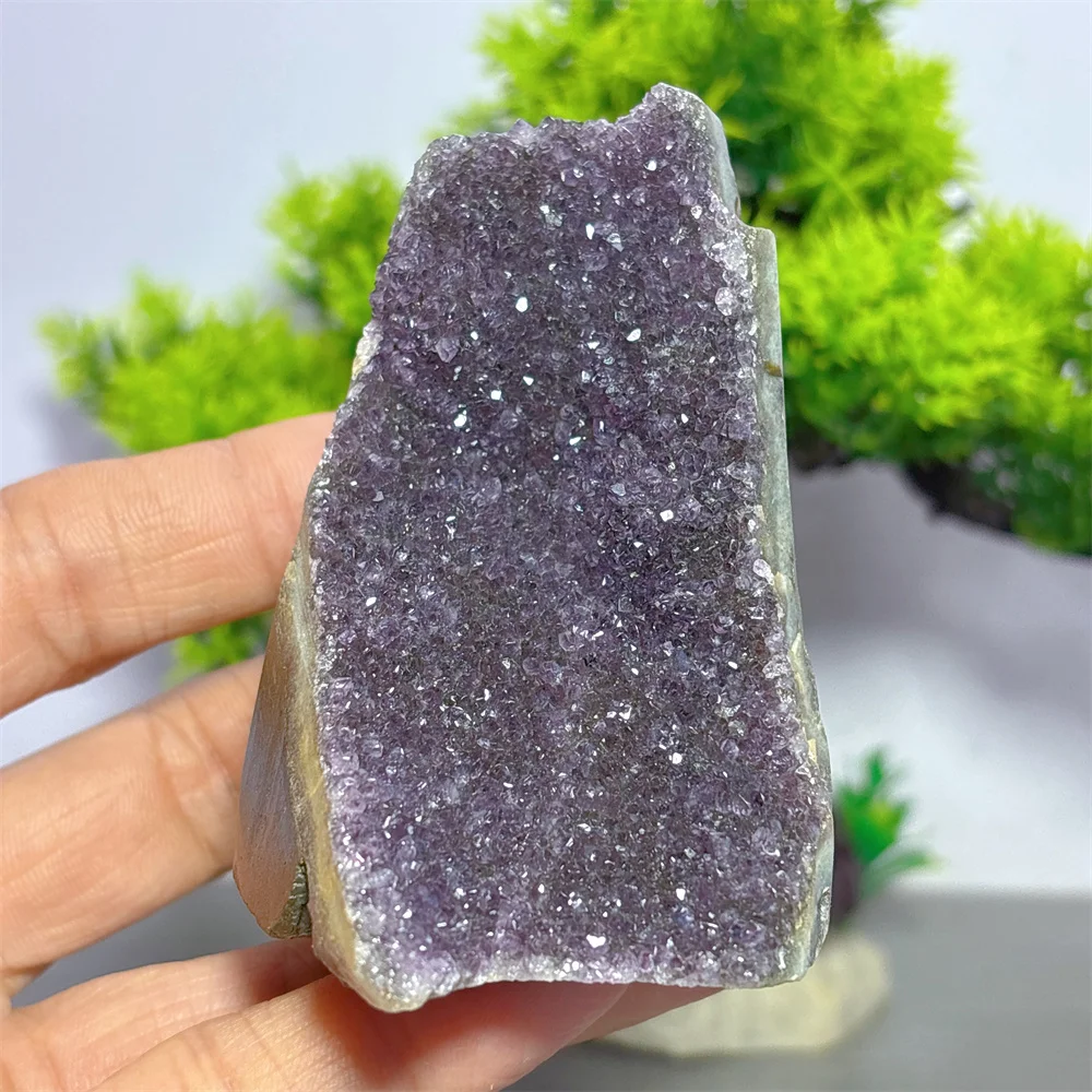 Amethyst Cluster Free Form Natural Crystal Room decor Lucky Quartz Stone Garden Reiki Gifts Healing Energy Love Home Decoritems