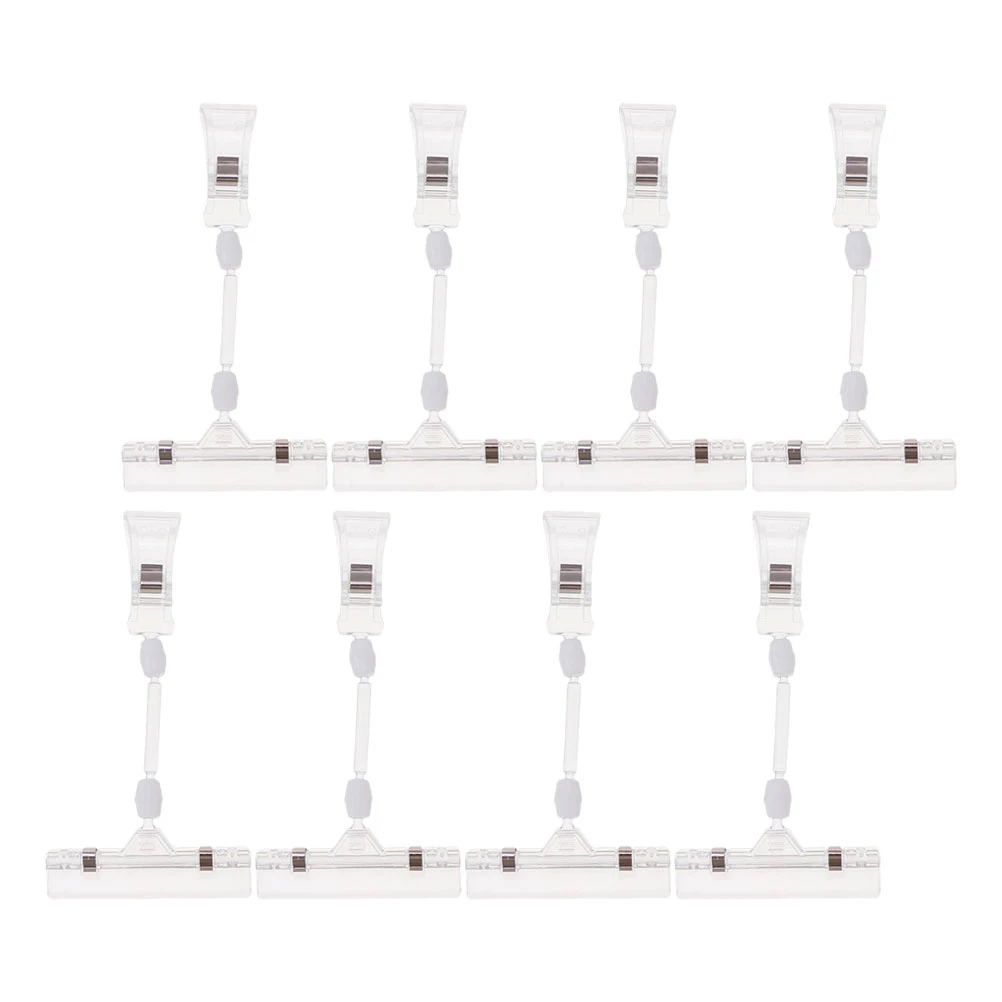 

Advertising Label Rack ABS Shops Restaurants Weddings Price Tag Holder Label Clip Display St Home Decor