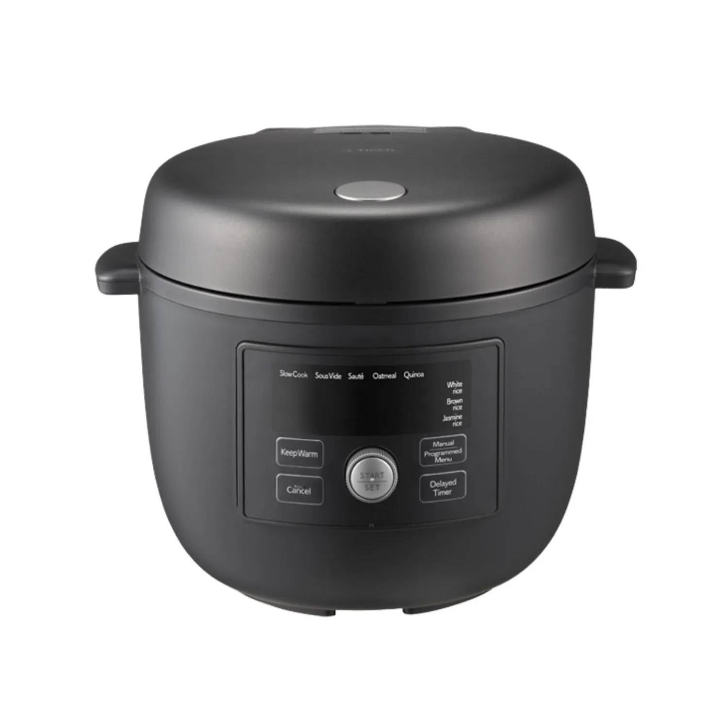 

2.6-Quart Compact 8-in-1 Electric Multi-Cooker (Carbon Black)