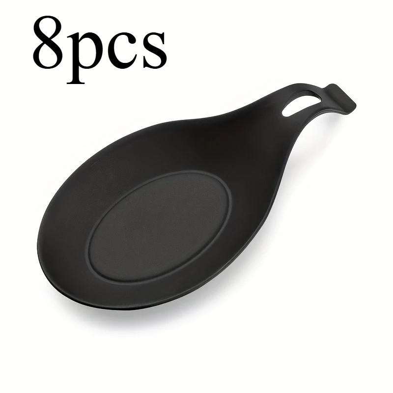 8pcs Spoon holder, kitchen stove fixture, countertop support, does not require electricity