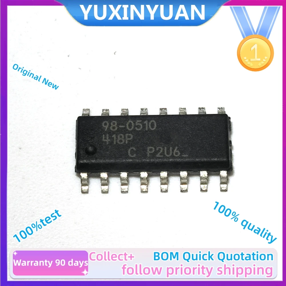 1~10PCS  IR98-0510  SOP16  SOP YUXINYUAN SOIC IC in stock ,100%test