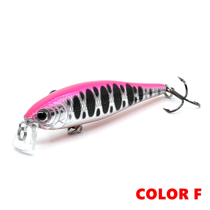 AOCLU-Hard Minnow Lure für Rock, Boot, Wolfs barsch, Thunfisch fischen, 10 # VMC Haken, Rassel machen Lärm, Sinking Wobbler, 65mm, 5,5g – Detail 15