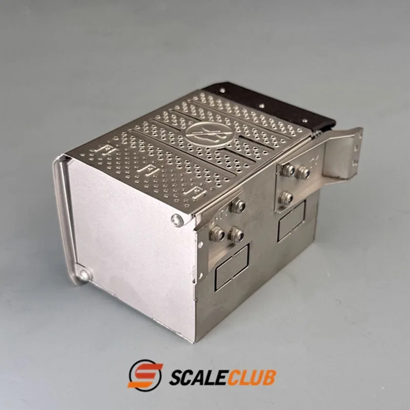 

1/14 RC truck new model Euro 6 exhaust box container scale club PQG-BZ-3 suitable for Tamiya 1/14 RC tractor truck series parts