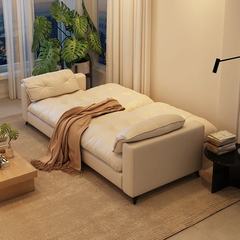 

Living Room Folding Bed Sofa Armchairs Home Air Single Sofas Leather Rooms The Prefabricated House Cama Couch Sofa Furniture
