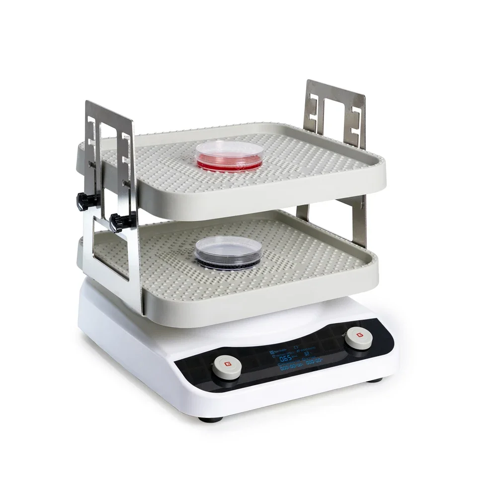 

Automatic Leveling Lab Shaker Mixer Dual-layer Decolorizing Orbital Shaker Multiple Adjustable Equipped with LCD Display