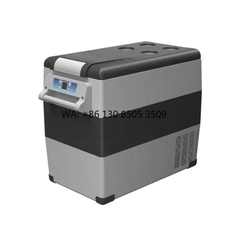 

55L Dc Ac 12v 24v Small Compressor Camping Fridge Car Refrigerator Freezer Electric Cooler for Car Effective Cooling
