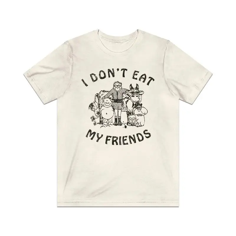 

I Don't Eat My Friends 1985 Vintage Men's T Shirt
