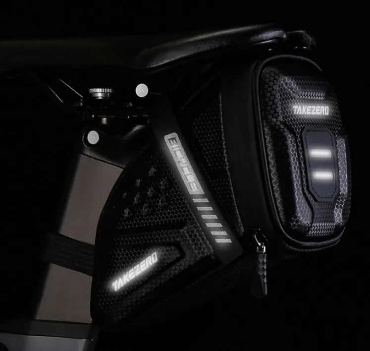 

1L Bicycle Saddle Bag Waterproof Mountain Bike Saddle Storage Seat Rear Tool Pouch Bag Saddle Outdoor Cycling MTB Accessories