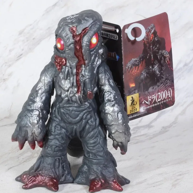 Bandai Original Ultraman Godzilla 2004 Hedorah Monster Anime Action Figures Toys for Boys Girls Kids Gift