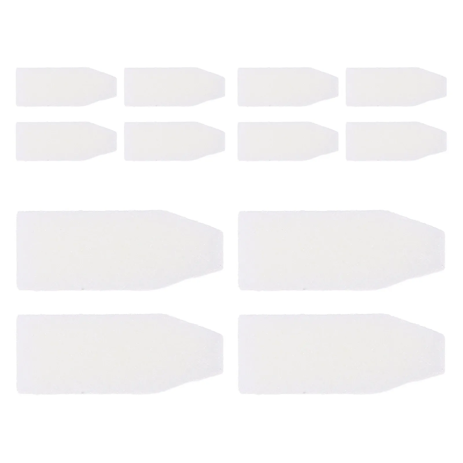 20 Puntas de Repuesto Planas de Fieltro de 8 mm para Marcadores Acrílicos, Marcadores de Tiza Líquida, Rotuladores de Pintura, Escritura, Dibujo, Arte en Vidrio, Permanentes