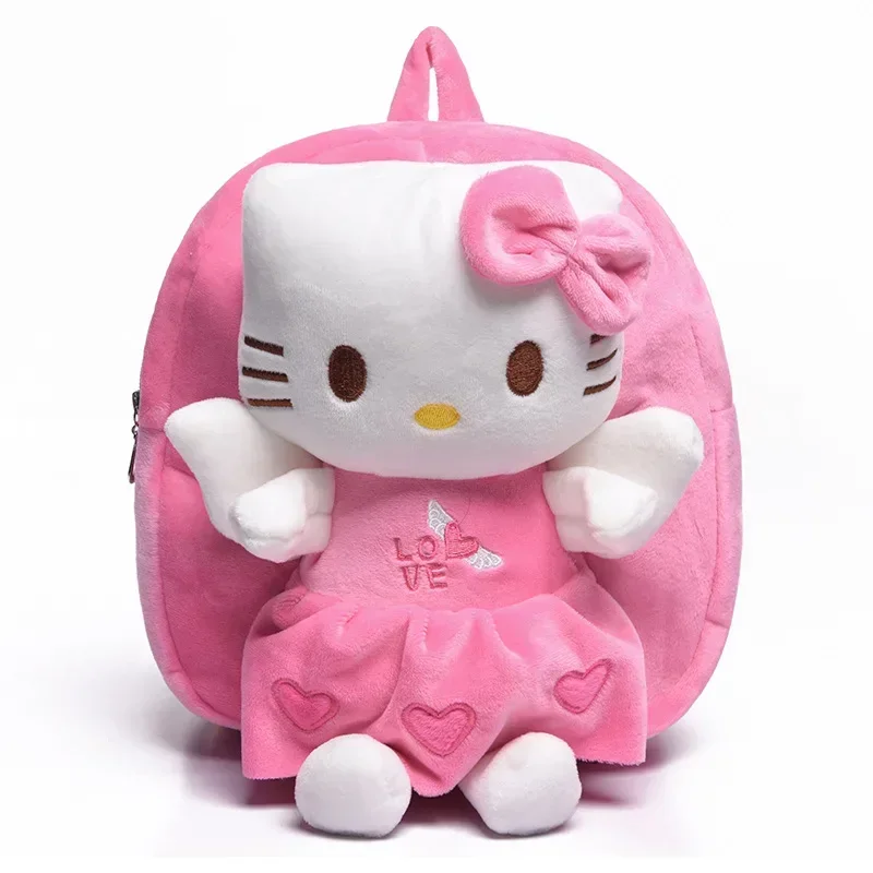 

Cartoon cute children schoolbag kindergarten small class baby backpack kt cat Mickey 1-3 years old plush backpack