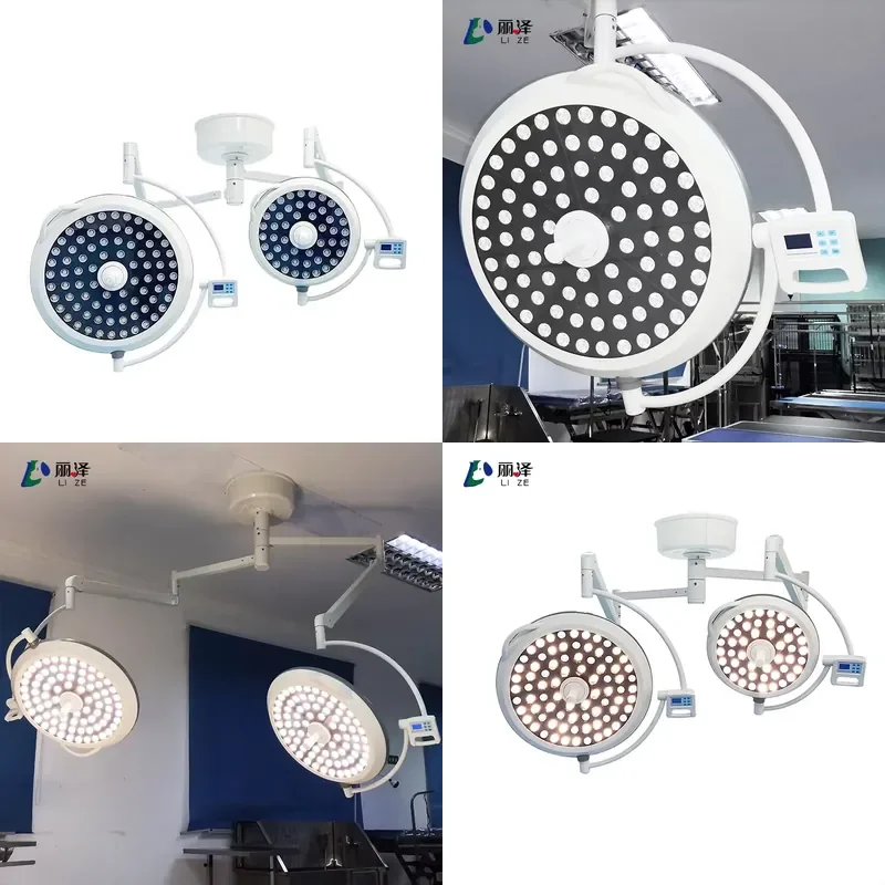 for Wall Mount Surgical LED Light Electric Metal Shadowless Examination Lamp Medical Operating Room Lighting Fixture