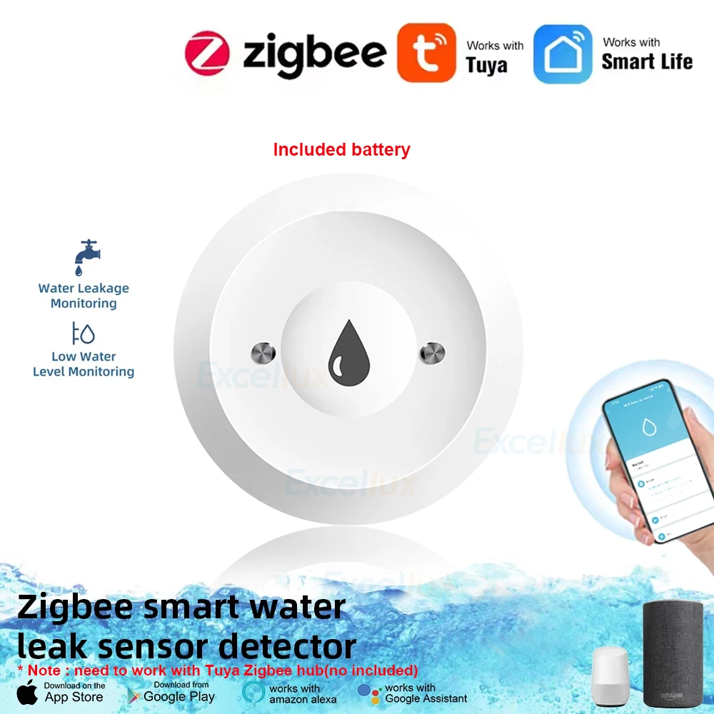 Tuya Smart Water Sensor: Protect Your Home from Flood Damage for Only .43!