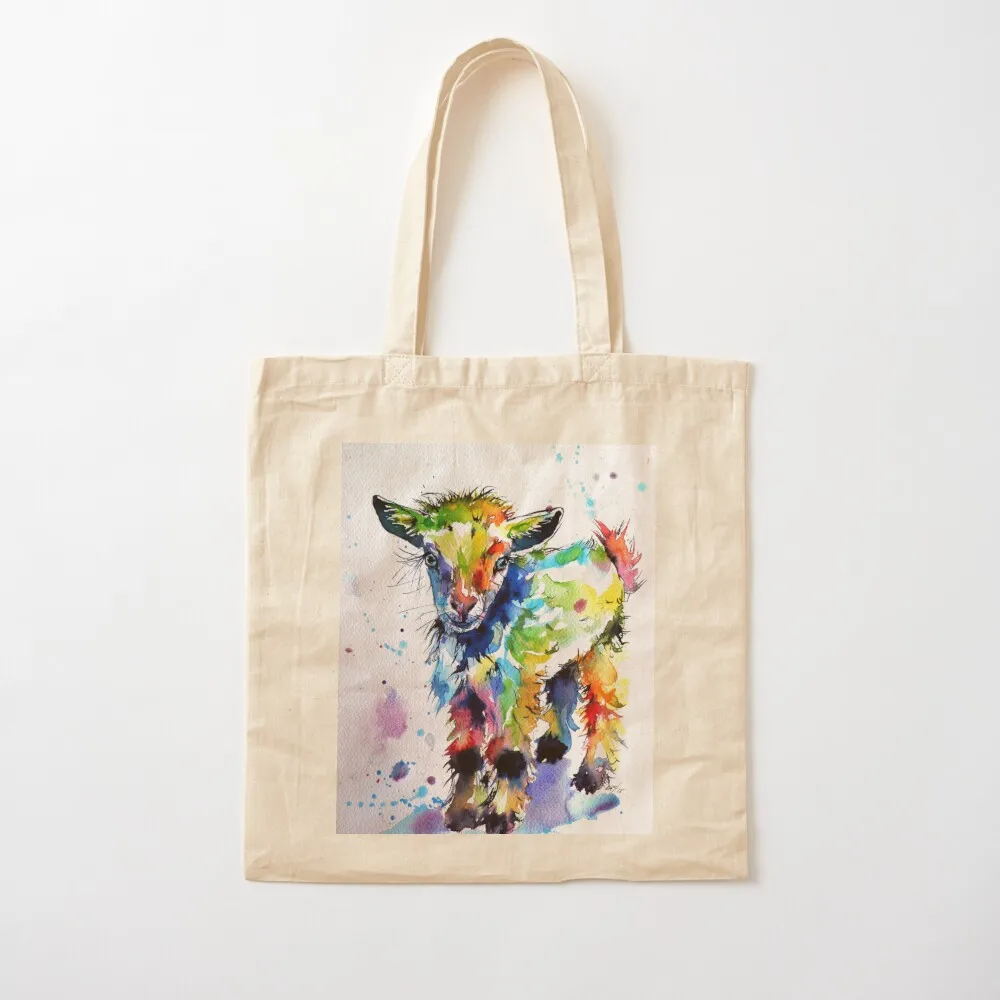 

Cute baby goat Tote Bag Cloth bags Women's handbag the tote bag Canvas shoulder bag Canvas Tote