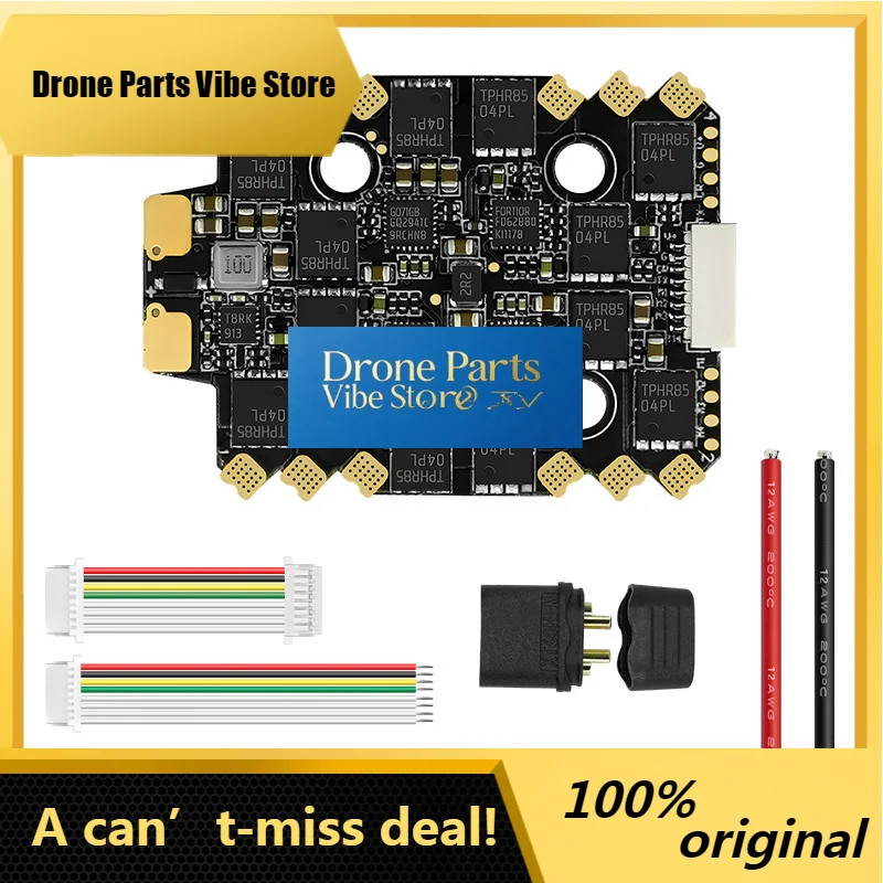 

Drone PartsE70 G1 2-8S 70A BLHeli_32|AM32 128K 4in1 ESC For FPV Racing Drone Racing And Freestyle