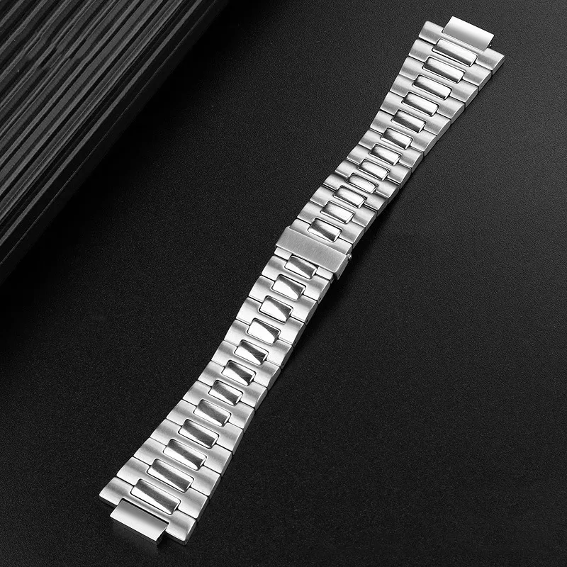 Solid Stainless Steel Watch Band for Patek Philippe 5711 5712 5726 Elegant Watch Band Strap Accessories Convex Interface 25*13mm