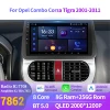 オペルコンボコルサティグラ 2001-2011 カーラジオマルチメディア GPS Apple Android 14 ワイヤレス BT CarPlay 7862 8 + 256 2K QLED スクリーン 1
