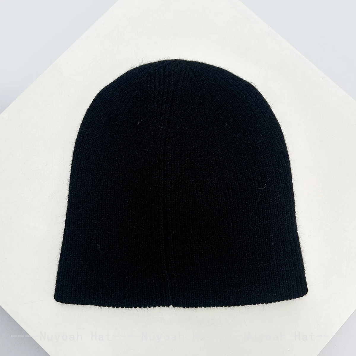 New Men Women American Personal Hand-drawn Letters Knitted Hats Warm Retro Versatile Niche Beanies Color Block Fashion Outdoor 6