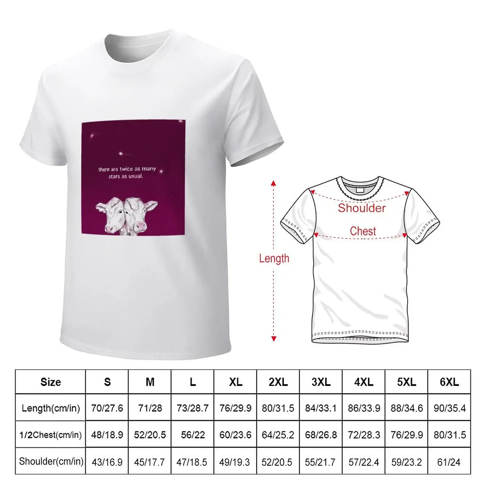 Strawberry two headed calf T-Shirt sweat oversizeds designer t shirt men sublime tees mens tall t shirts