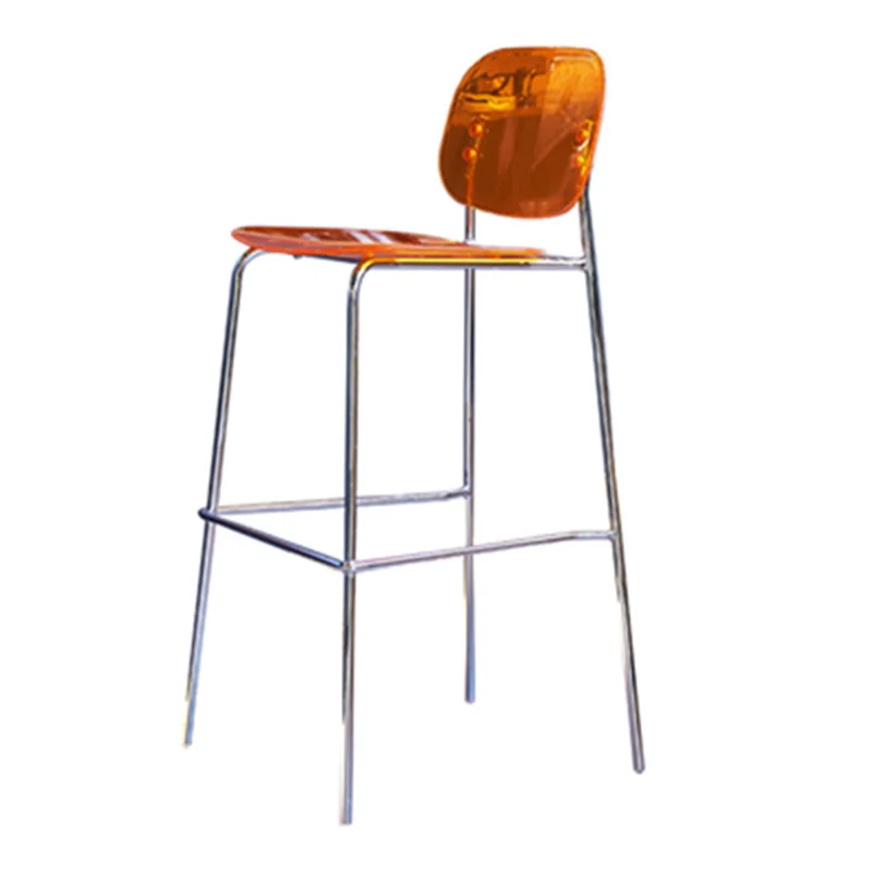 Transparent Bar Chair Net Red Bar Chair Nordic High Stool Acrylic High Stool Home High Chair Bar Stool Bar Stool