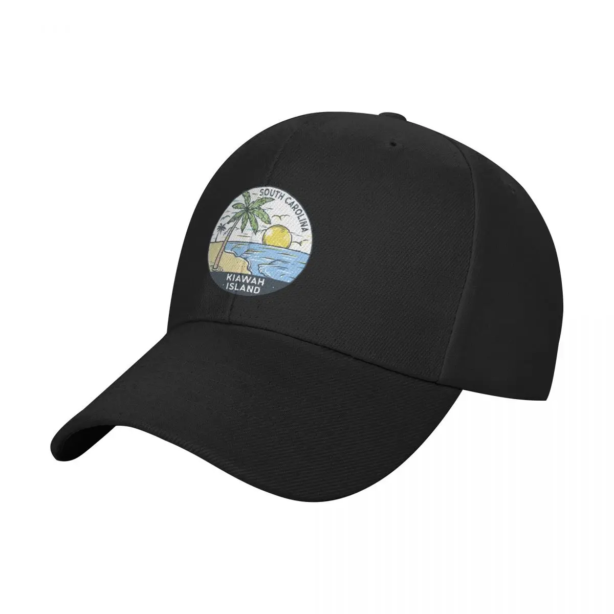 Kiawah Island South Carolina Vintage Baseball Cap Trucker Hat Cosplay For Man Women's