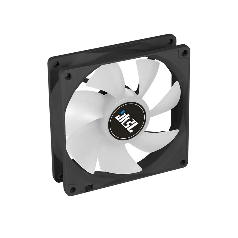 BING HONG 90mm 3 Pin RGB Fan 90*90*25 Computer Case Fan Silent 9CM CPU Cooling Fan Quiet PC Cooler Fan RGB Fan DC 12V CPU Fan