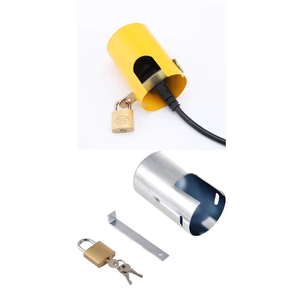 Anti Theft Cover Faucet Lock Lightweight Outdoor Lock Security Lock Iron Construction Core Locking Mechanism Standard Fit