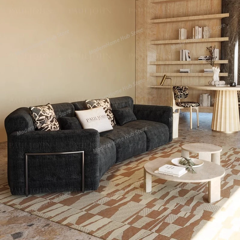 Luxury Lazy Living Room Sofas Modern Nordic Designer Velvet Living Room Sofas Room Decor Lounge Sillon Cama Trendy Furniture