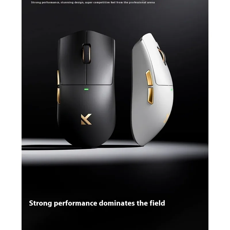 MCHOSE K7 Mouse da gioco ultraleggero Esports 8K Wireless con ricarica magnetica Mouse da gioco con sensore PAW3950