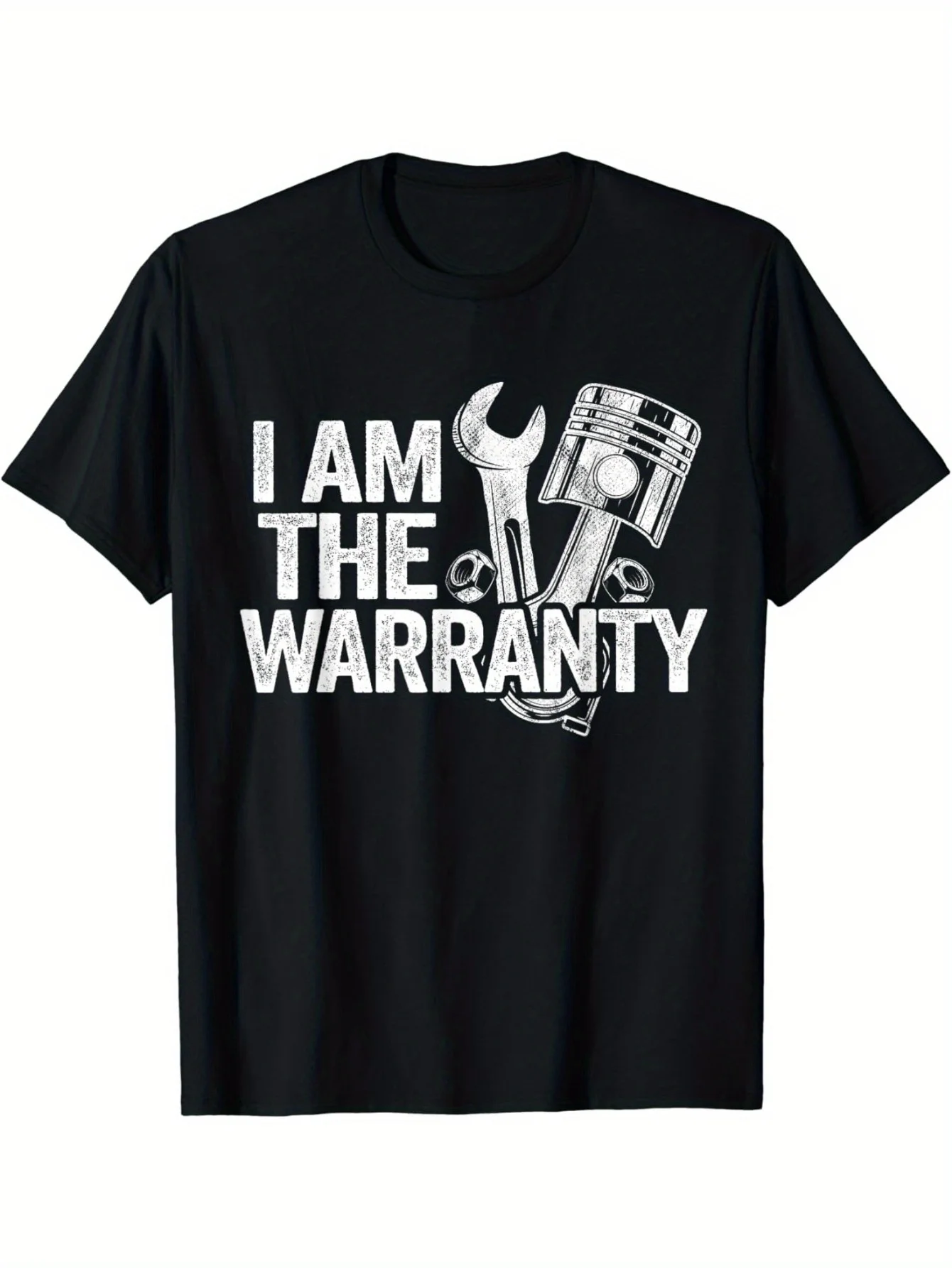 

Mechanic "I AM THE" T-Shirt - Wrench/Socket, Automotive Repair Joke Gift Tee