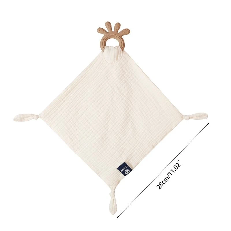 J15U مناشف استرضاء لغسل مناديل الحمام، منشفة التجشؤ، هدية تسجيل للأطفال البنات والأولاد #6